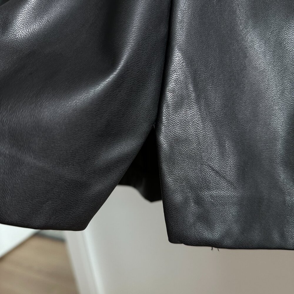 Leather Mini Skirt - Picture 5 of 8